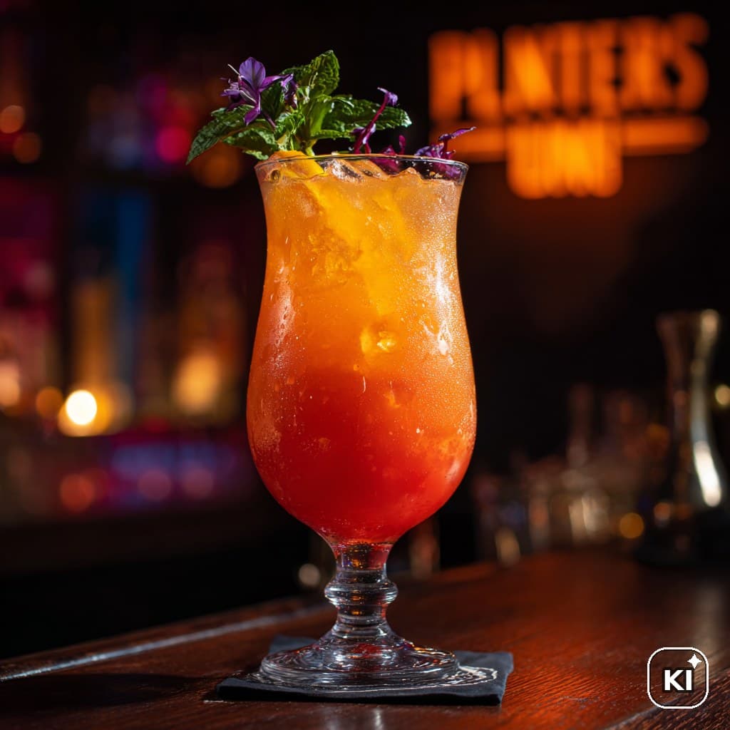 Planters Sun of Purple Cocktail