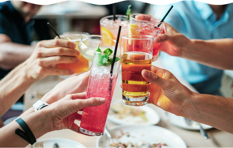 Cocktails - mehr als 3.000 Rezepte & einfache Drinks - & einfache Cocktails mit wenig Zutaten, Mixgetränke und beliebte Cocktails mit Gin, Cocktails mit Rum sowie Cocktailklassiker in einer Liste -