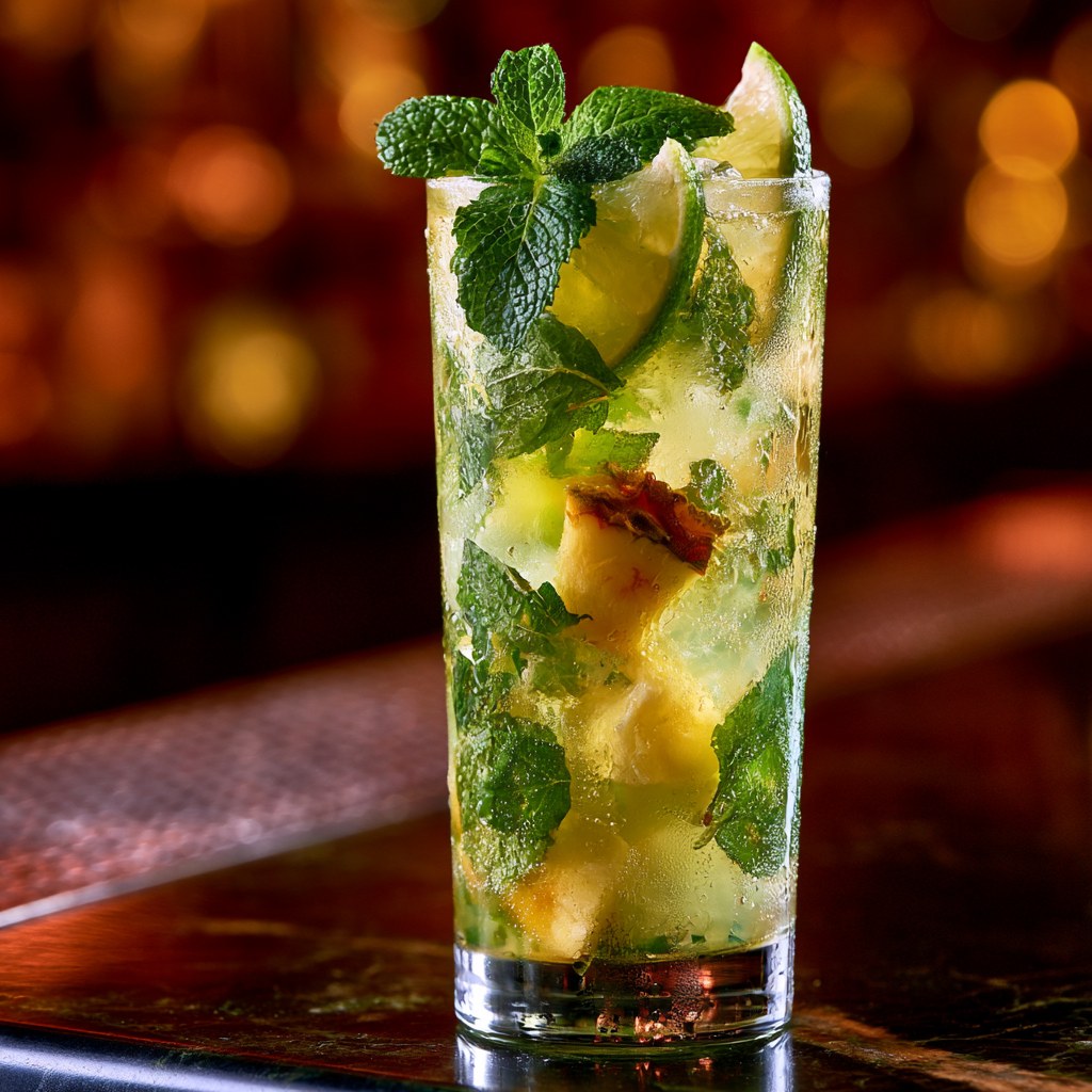 Ananas Mojito Rezept