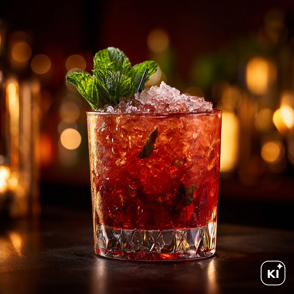 Bitter Chocolate Mai Tai Cocktail