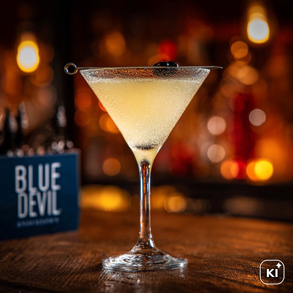 Blue Devil Cocktail
