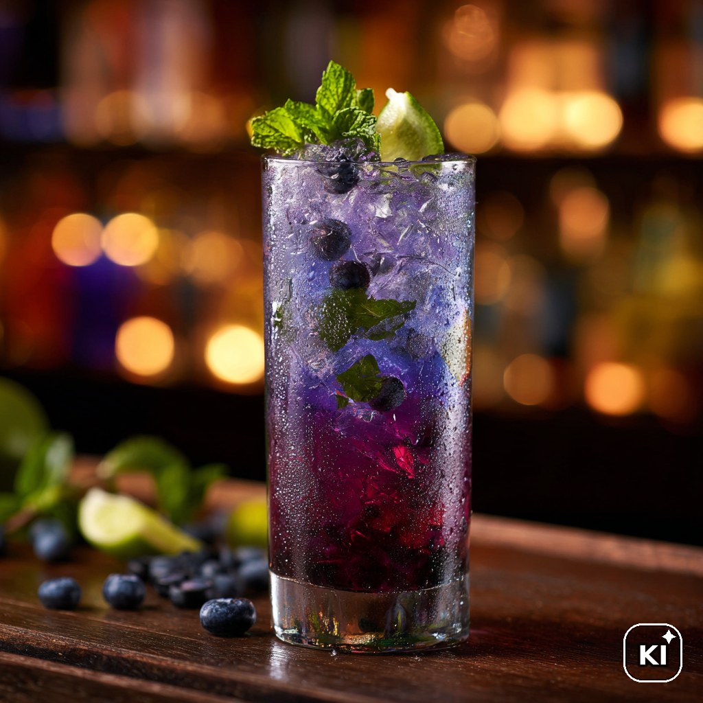 Blueberry Mojito