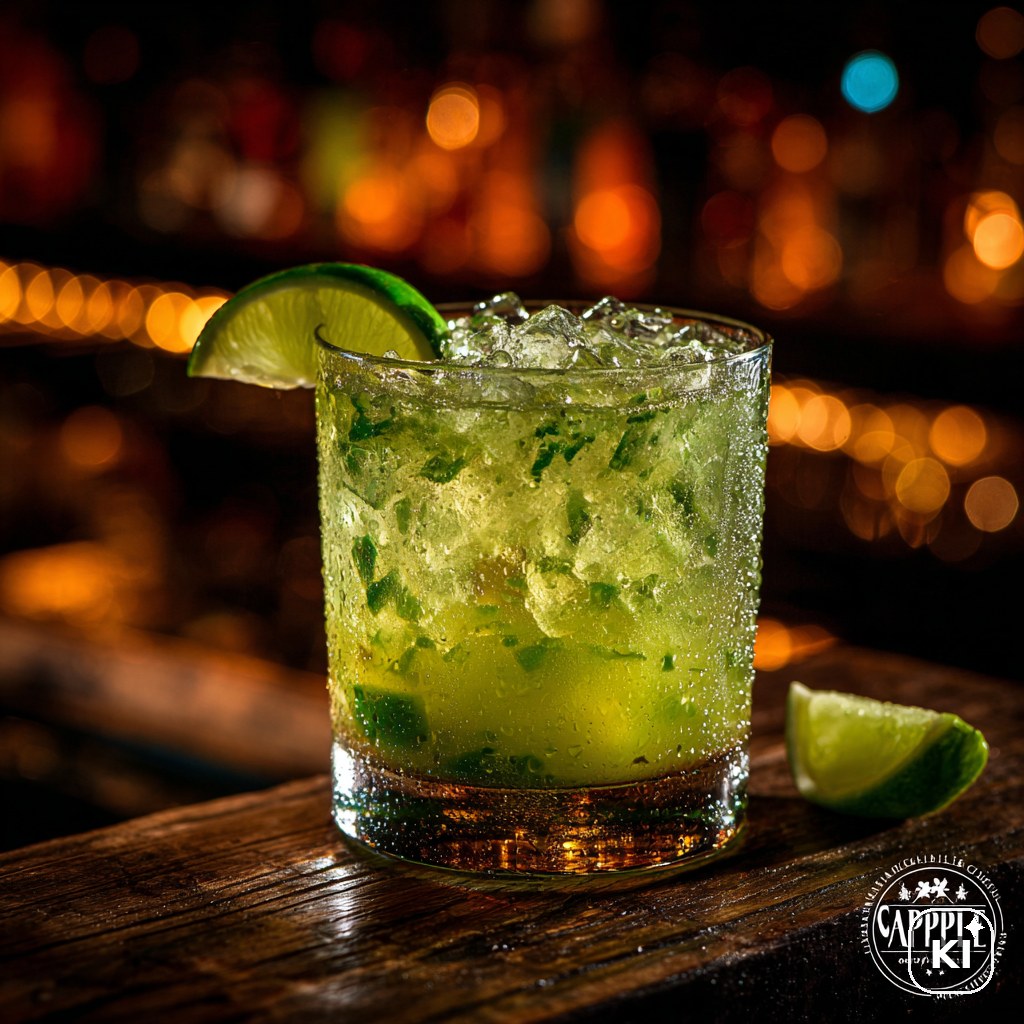 Caipi Apple Cocktail