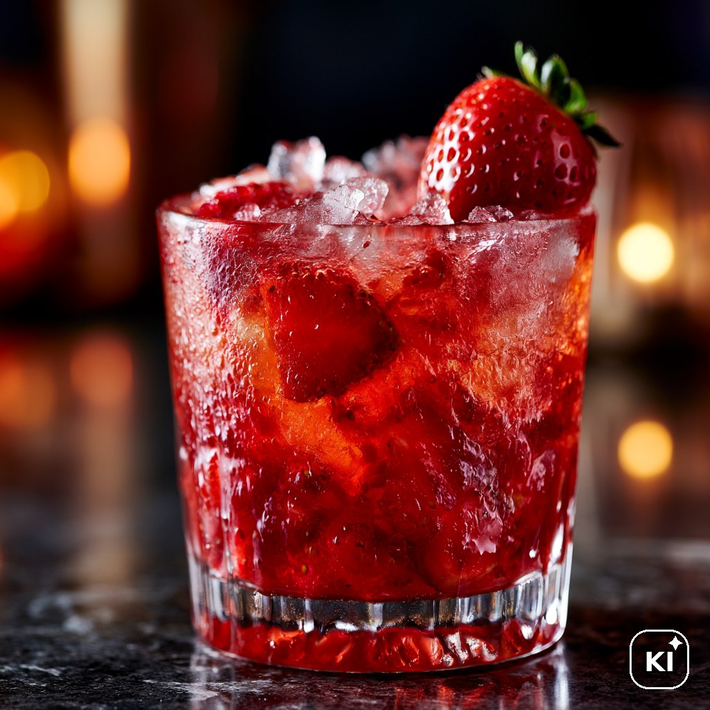 Caipifragola Cocktail