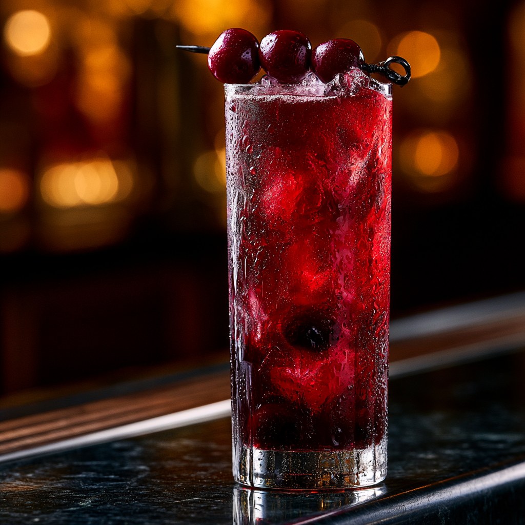 Cherry Bomb Cocktail Rezept