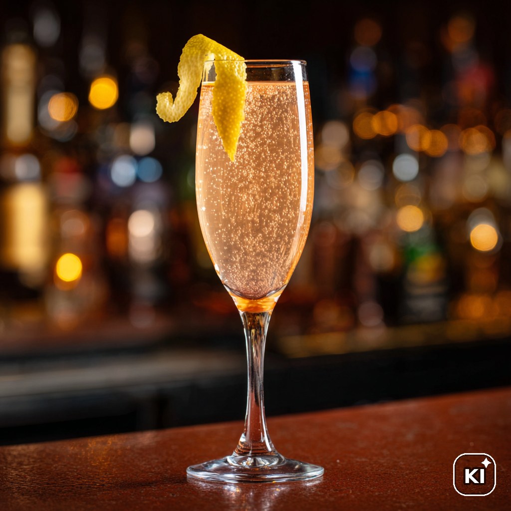 French Kick Cocktail Rezept