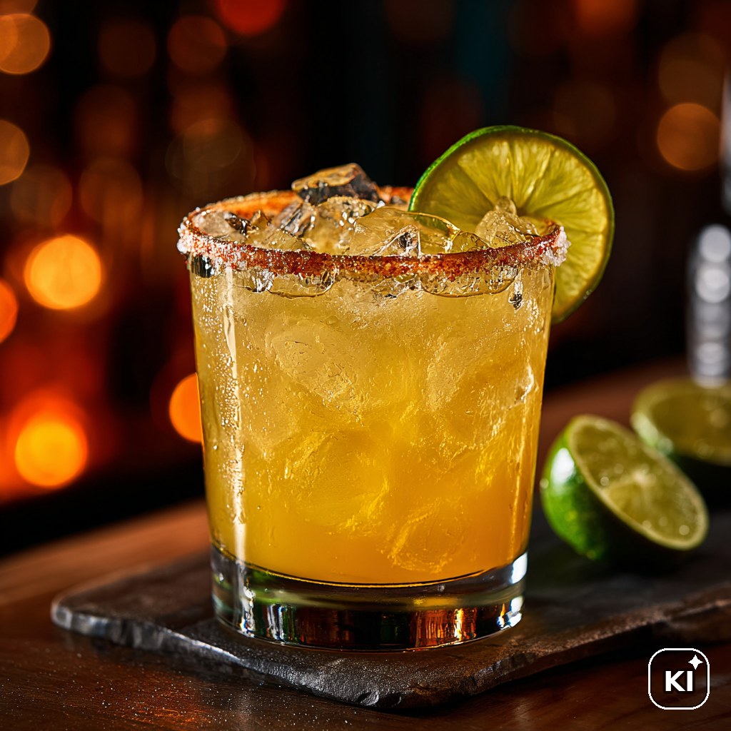 Golden Margarita Cocktail Rezept