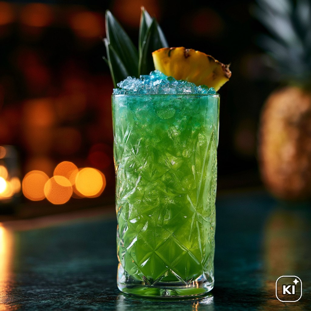 Green Almond Cocktail