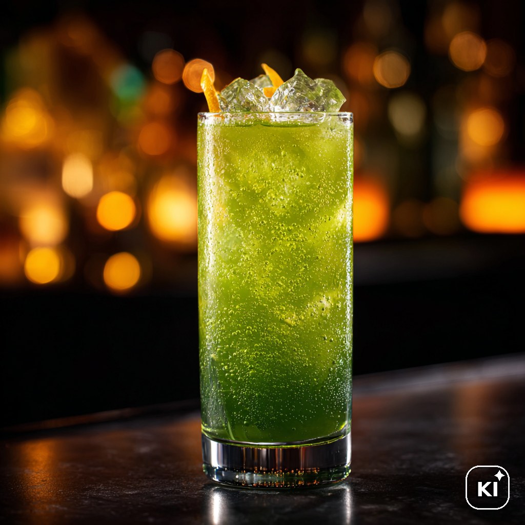 Green Ghost Cocktail