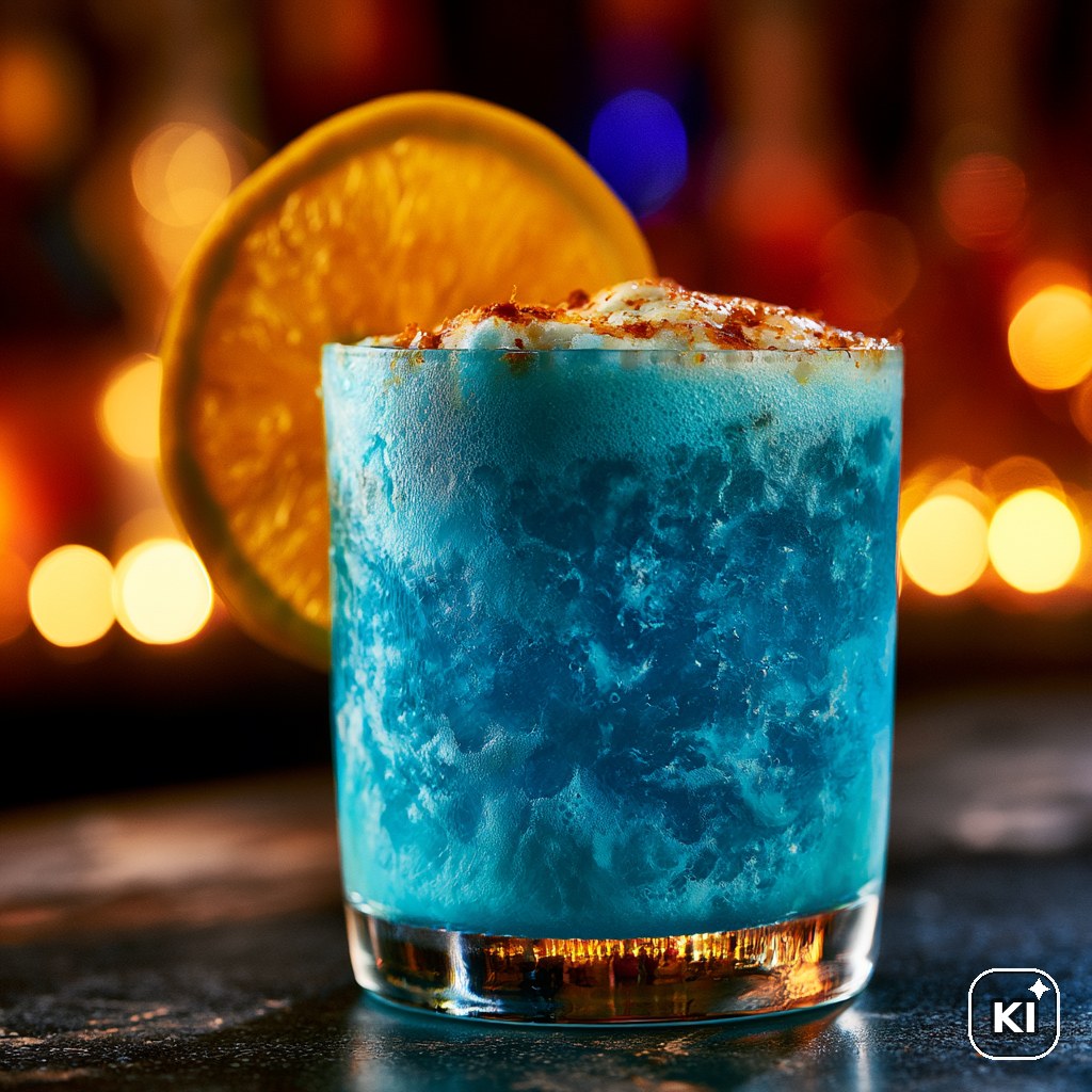 Green Orange Cocktail