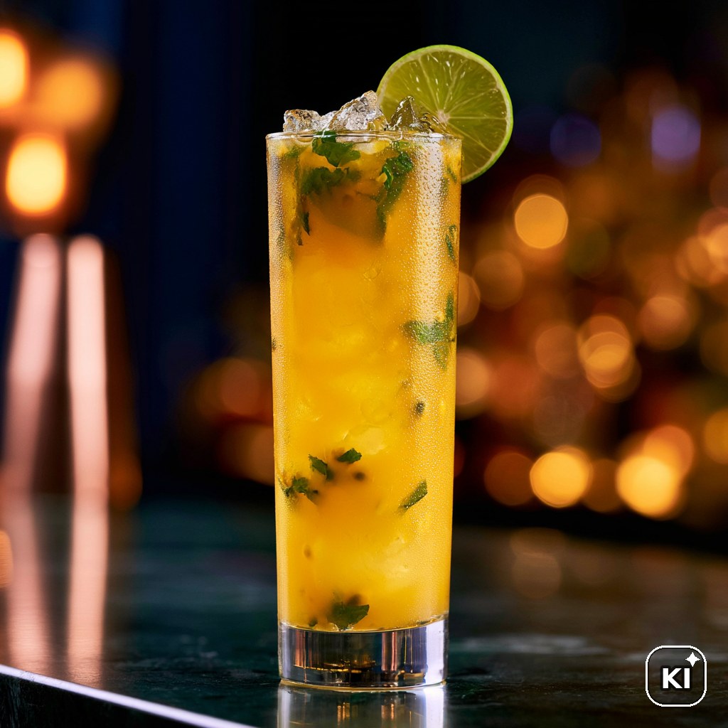 Green Snake Cocktail