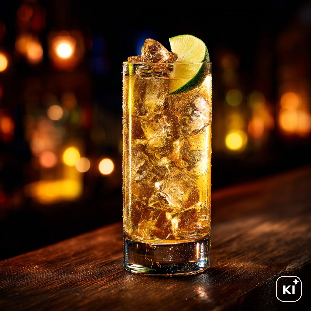 Havana Club 7 + Ginger Ale