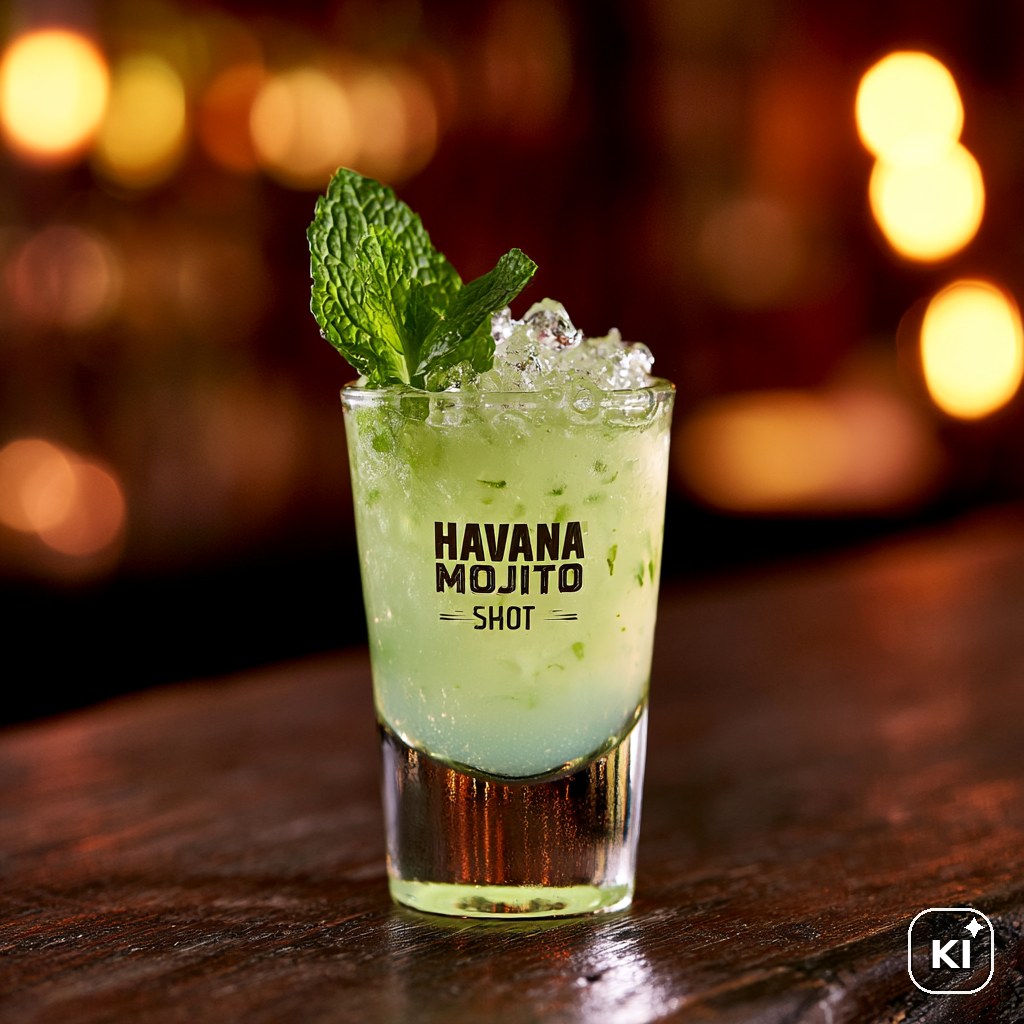 Havana Mojito Shot Rezept