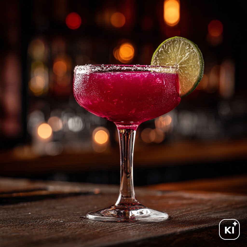 Hibiscus Margarita Cocktail