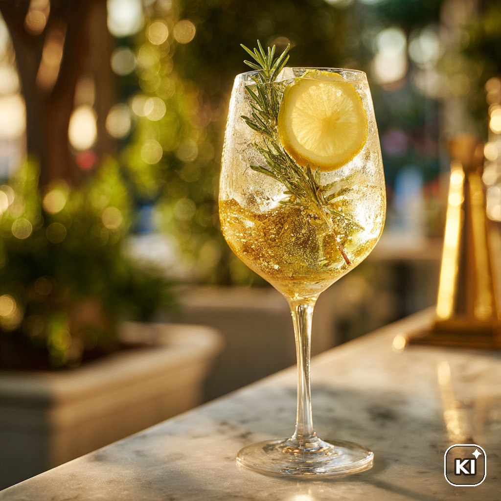 Lillet Alpine Spritz