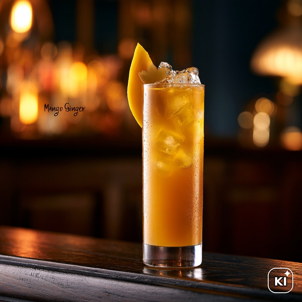 Mango Ginger Cocktail Rezept