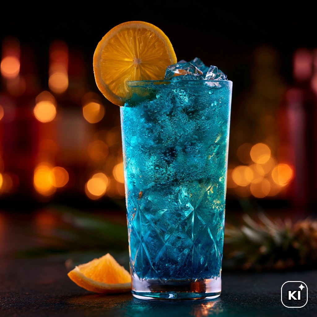 Paris Blue 2 Cocktail
