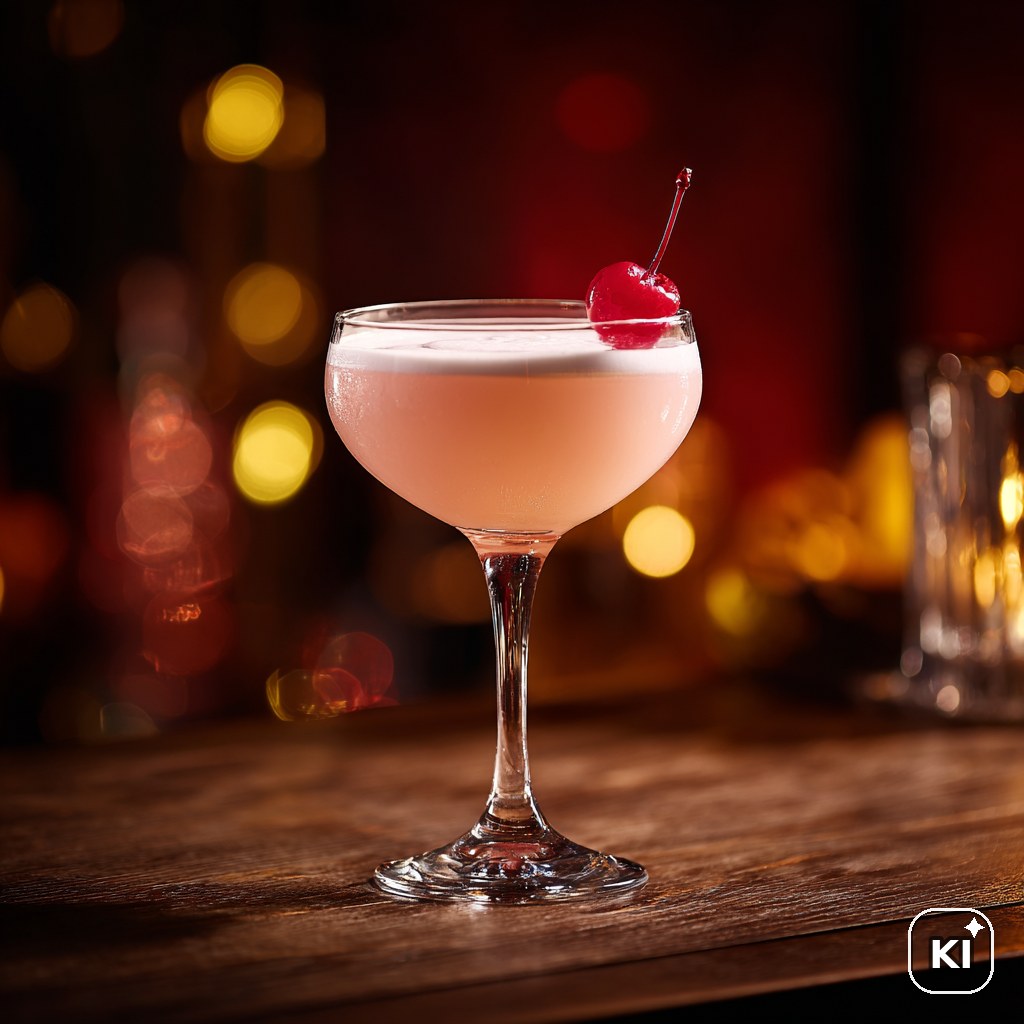 Pink Lady Cocktail