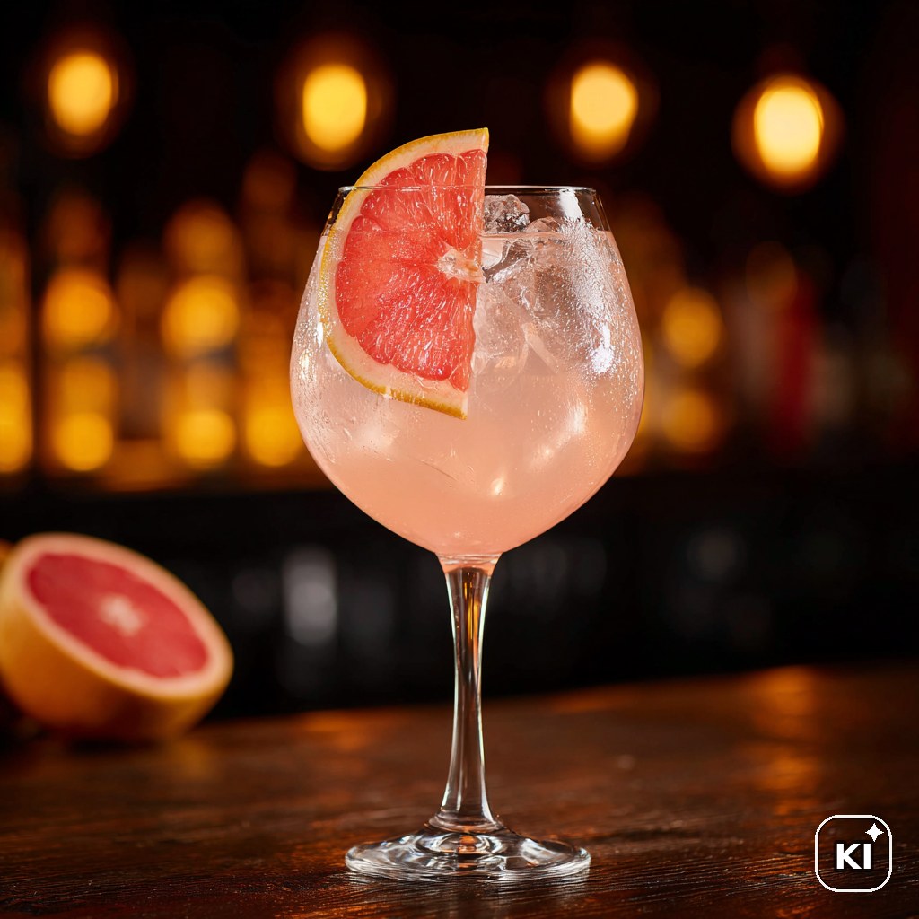 Pink Vodka Tonic