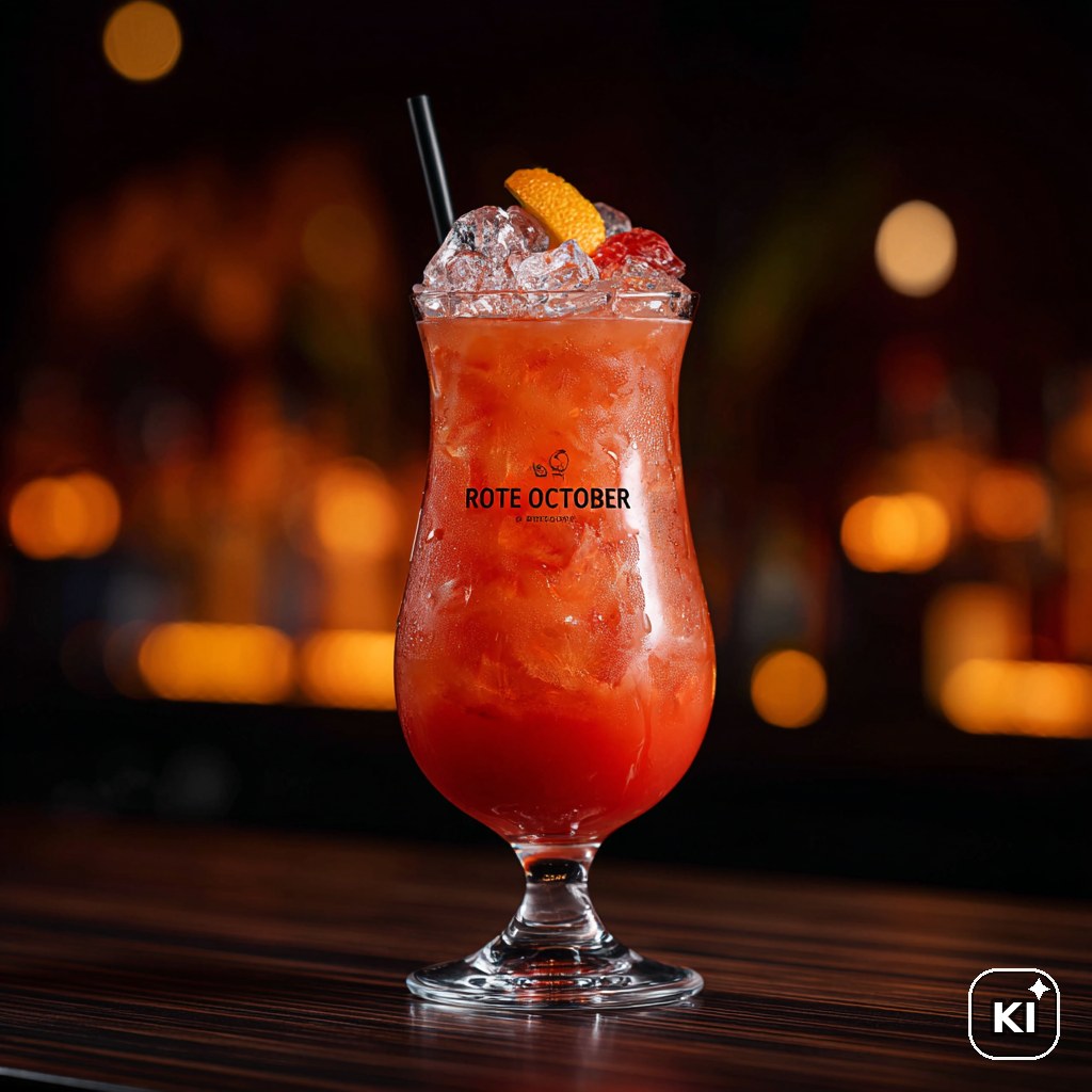 Cocktailrezept Roter Oktober
