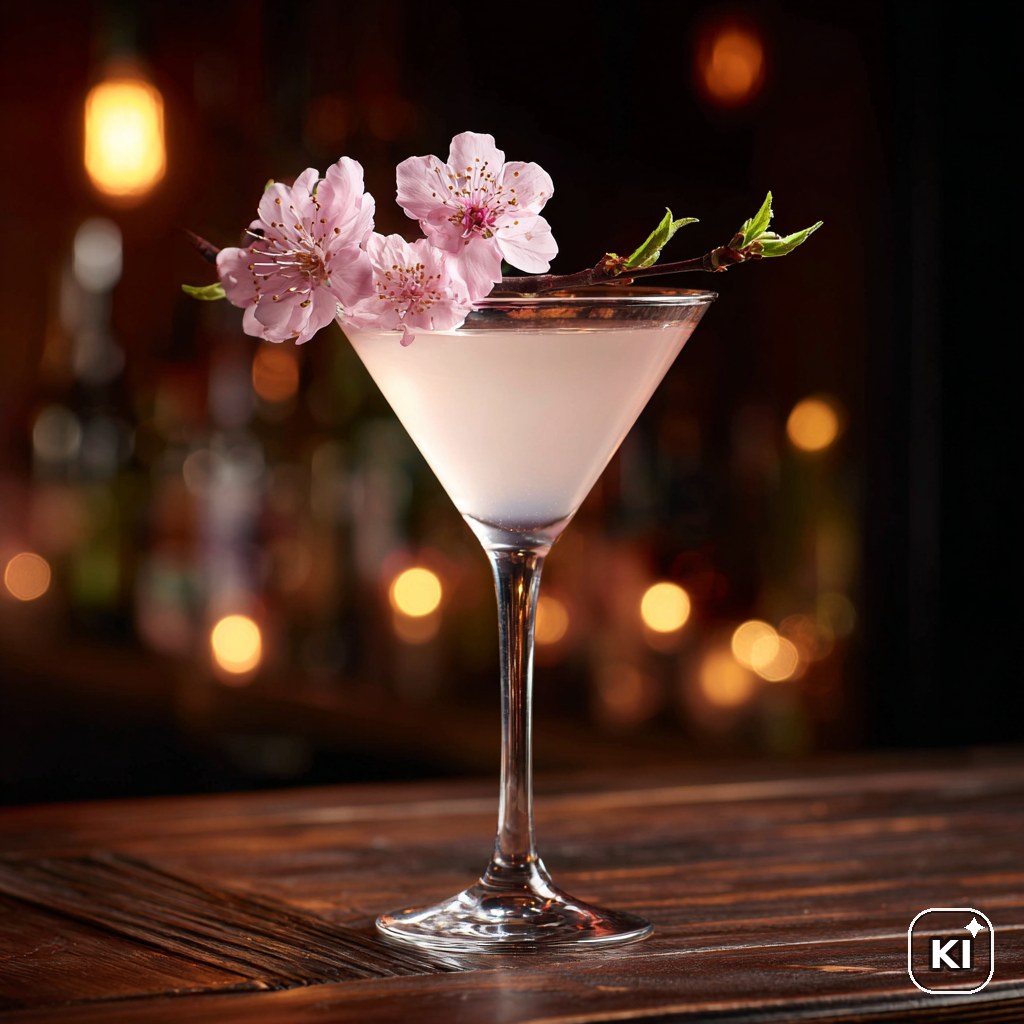 Sakura Martini Cocktail Rezept