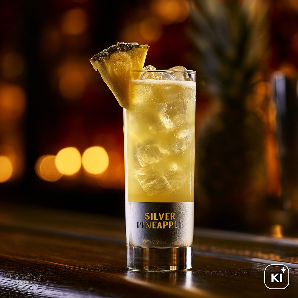 Silver Pineapple Cocktail