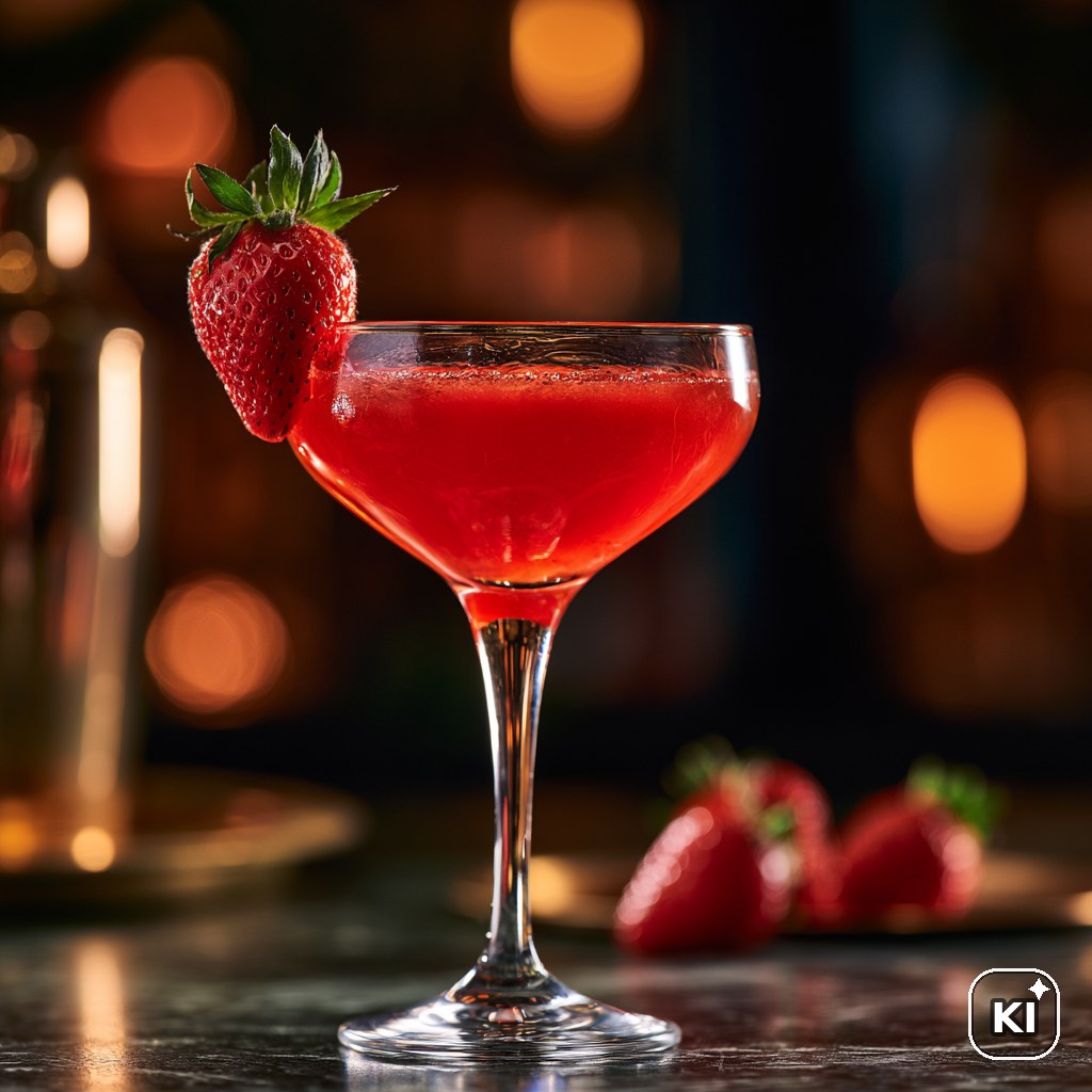 Strawberry Daiquiri Cocktail