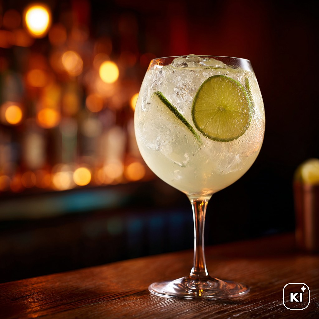 Tequila Tonic Cocktail