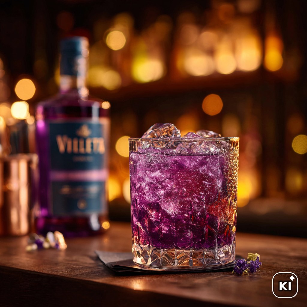 Violetta Cocktail Rezept