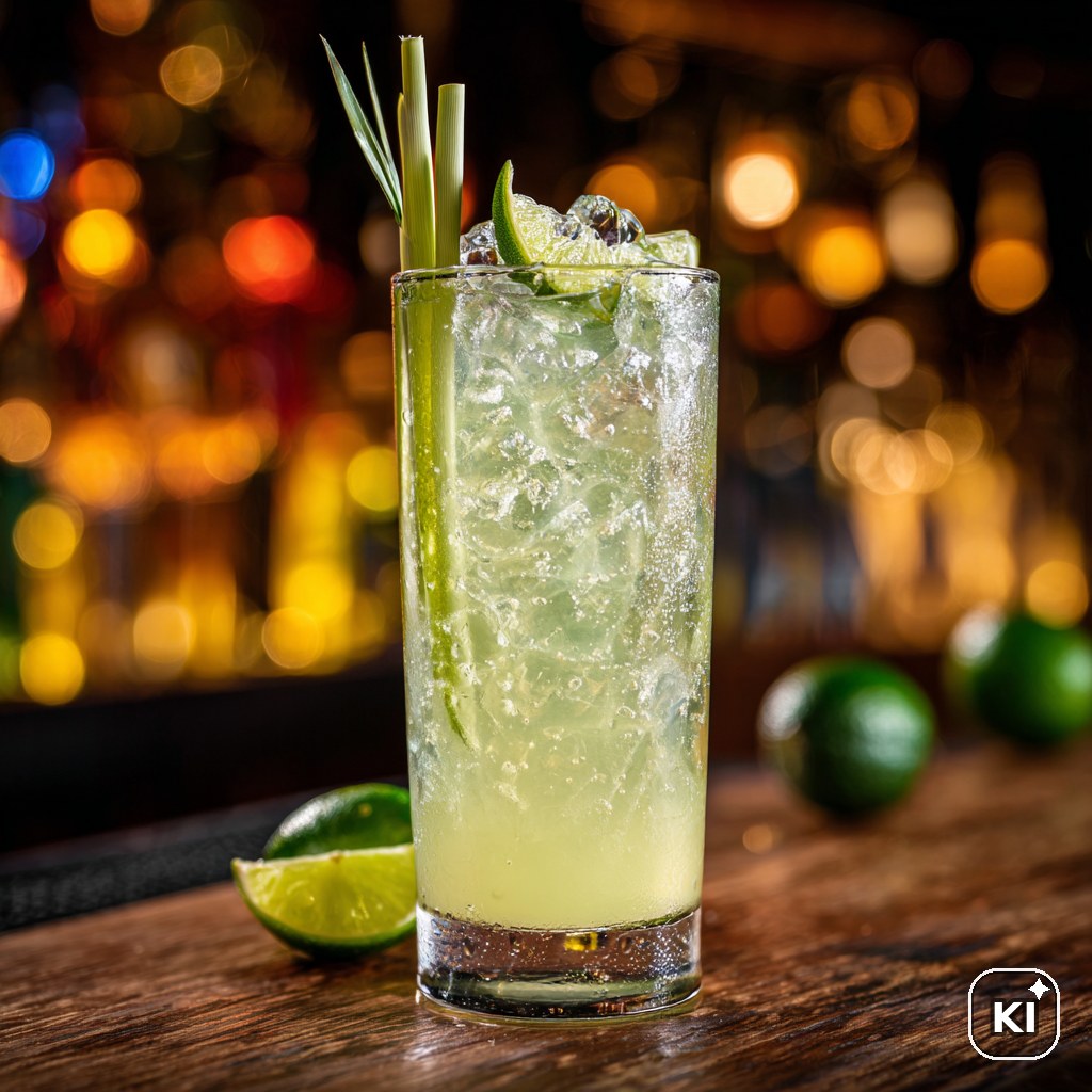 Virgin Lemongrass Cooler Rezept