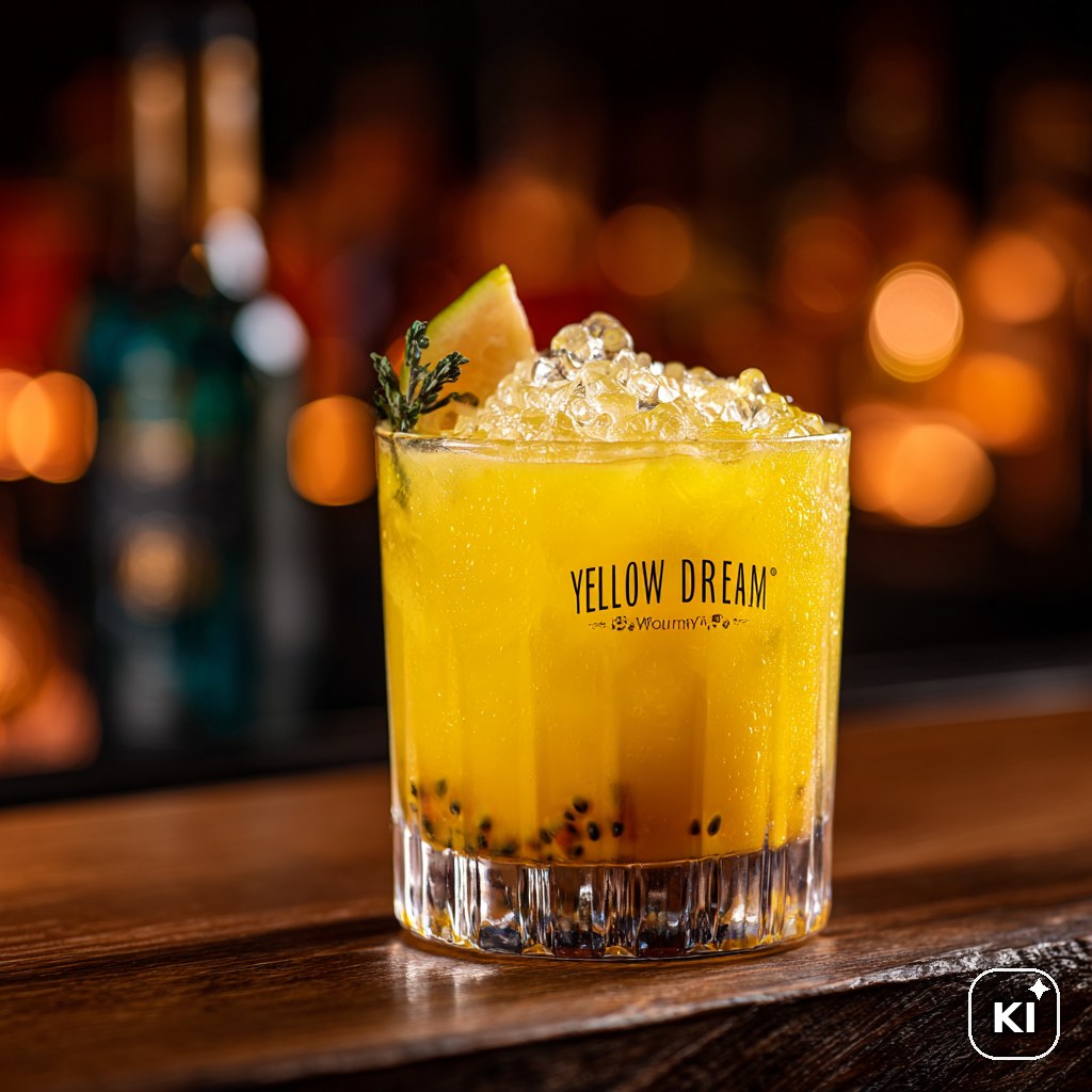Yellow Dream Cocktail